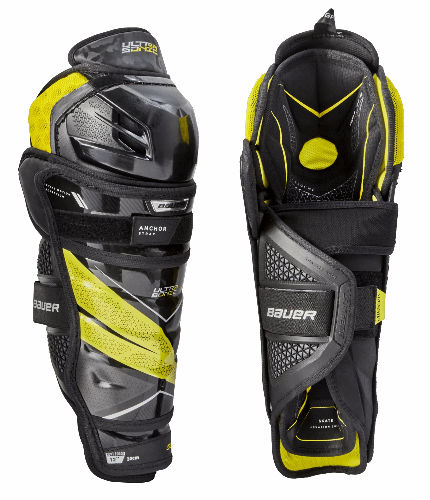 Bauer Supreme Ultrasonic Intermediate Shin Guards
