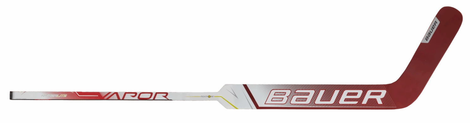 Bauer Vapor Hyperlite Intermediate Goalie Stick (White/Red) - Image 2