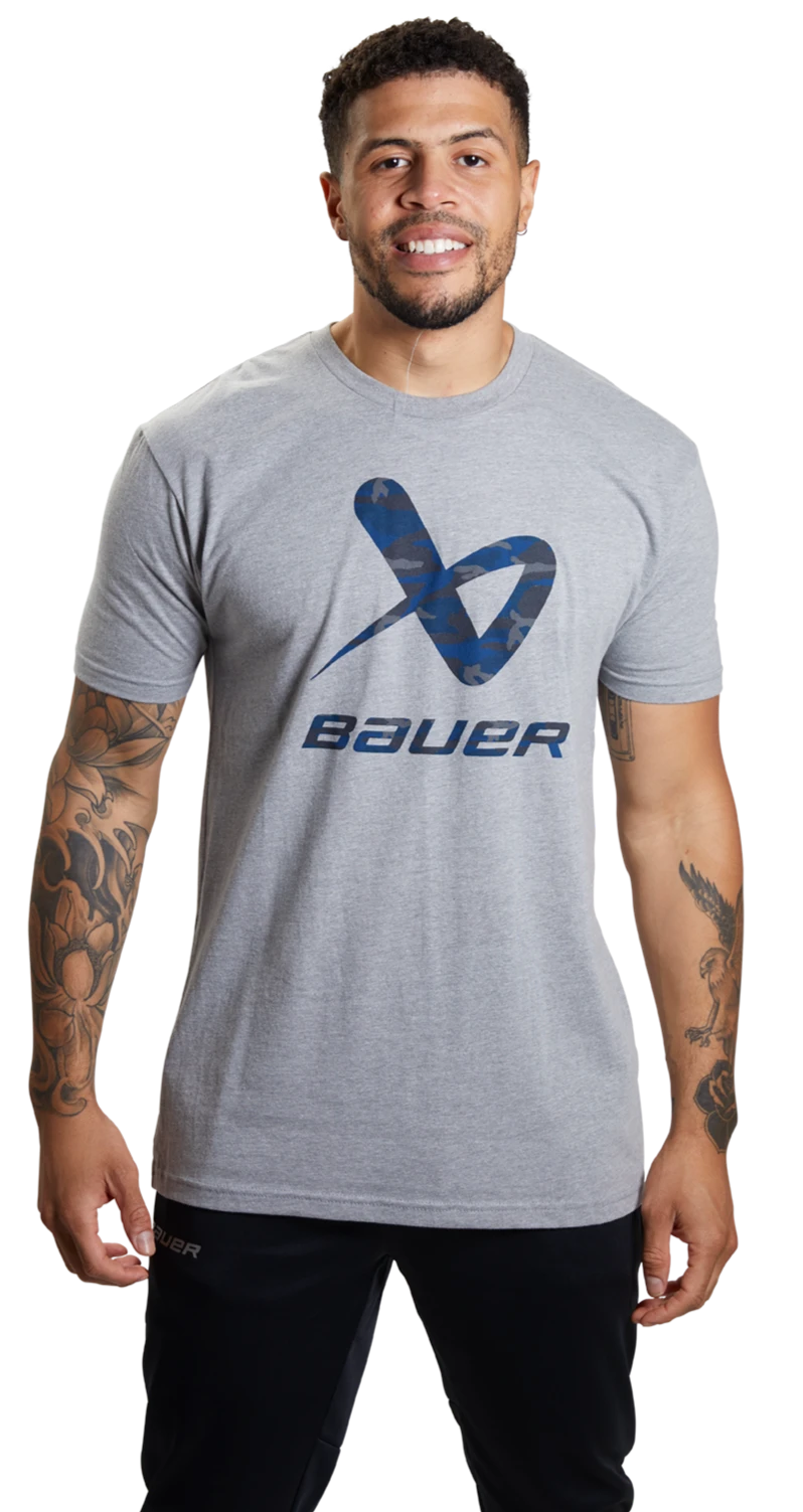 Bauer Camo Lockup Tee Adult