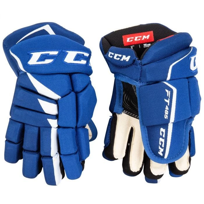 CCM JetSpeed FT485 Junior Hockey Gloves - Image 4