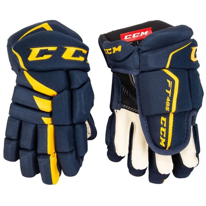 CCM JetSpeed FT485 Junior Hockey Gloves - Image 9