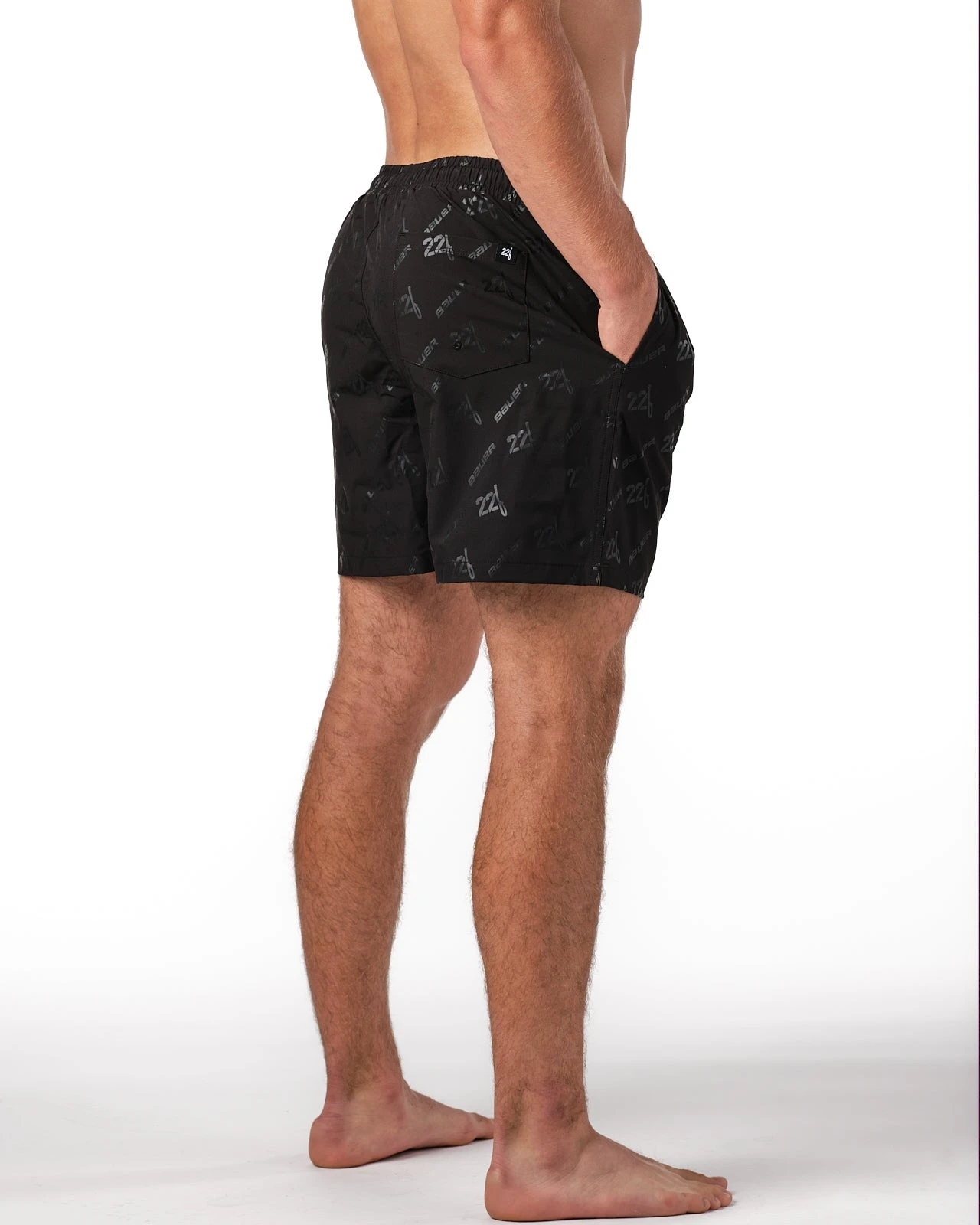 Bauer X 22fresh Monogram Swim Short Youth - Image 2