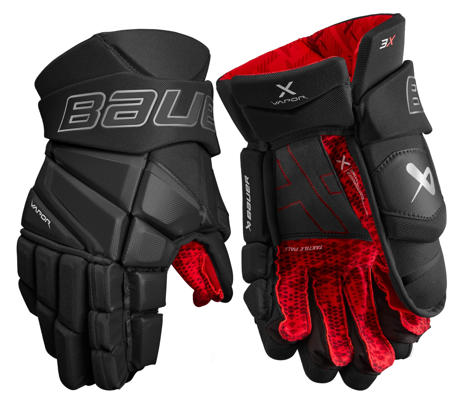 Bauer Vapor 3X Intermediate Hockey Gloves - Image 2