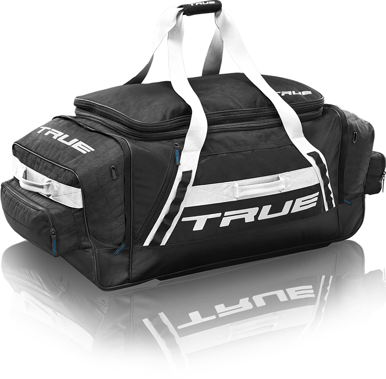 True Hockey True 2021 Elite Equipment Carry Bag (Black/White)