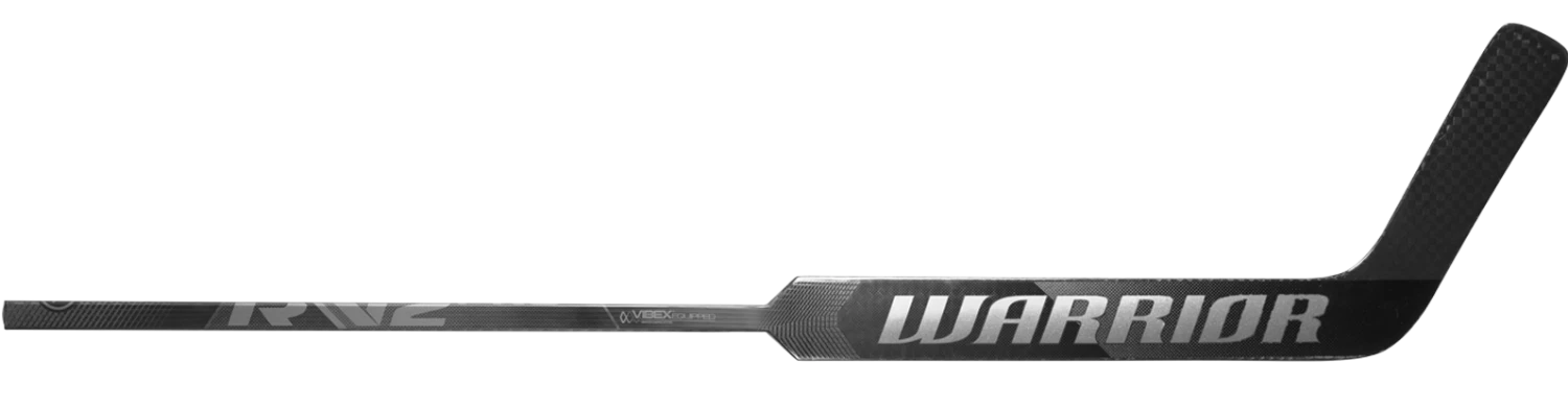 Warrior Ritual V2 Pro Senior Goalie Stick (Black/Black/Silver) - Image 2