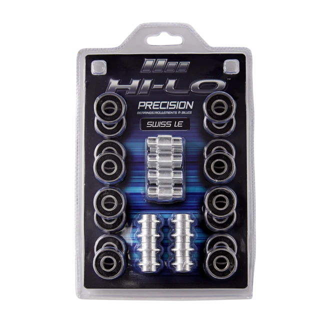 Bauer Roller S19 HI-LO Swiss LE 608 Bearings