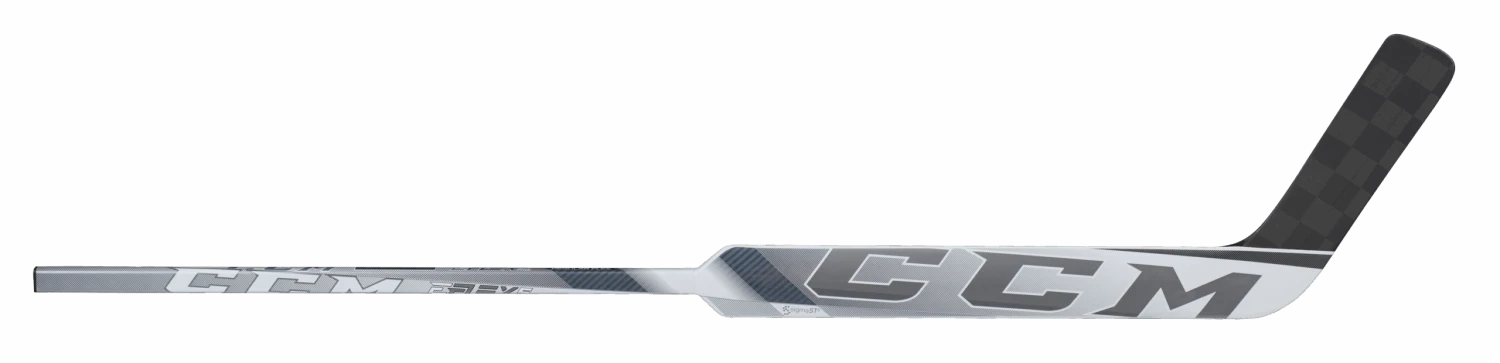 CCM EFLEX5 Prolite Senior Goalie Stick (White/Ice Grey)
