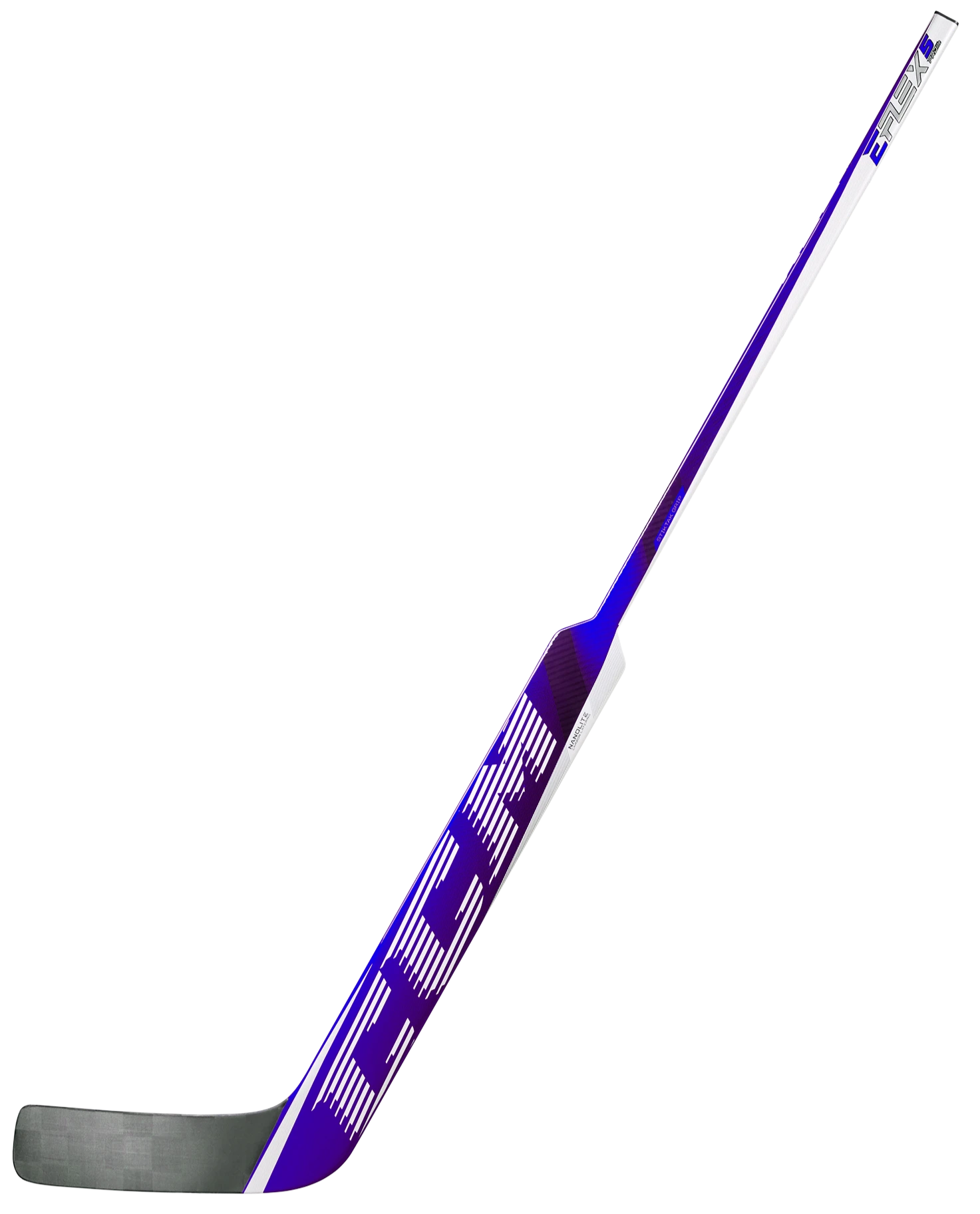 CCM EFLEX5 Prolite Senior Goalie Stick (Black/Purple) - Image 2