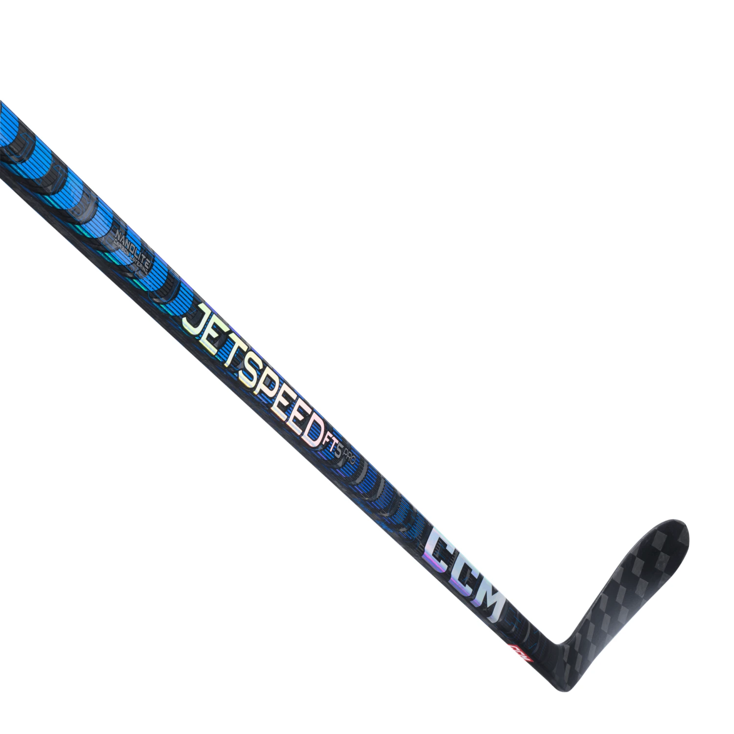 CCM JetSpeed FT5 Pro Junior Hockey Stick (Blue) - Image 3