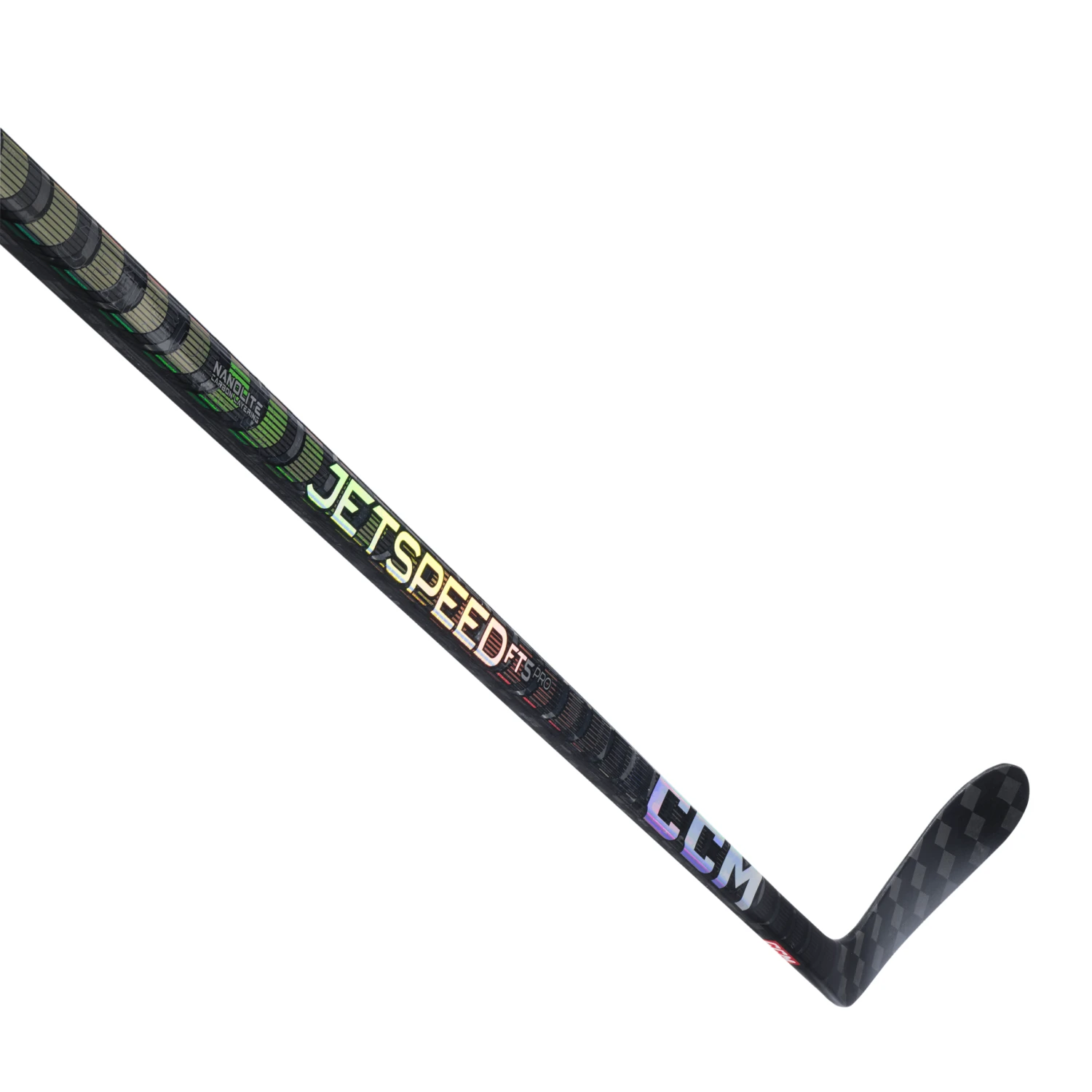 CCM JetSpeed FT5 Pro Intermediate Hockey Stick (Chrome) - Image 3