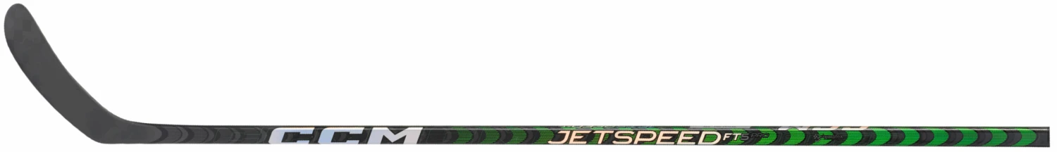 CCM JetSpeed FT5 Pro Intermediate Hockey Stick (Green) - Image 2