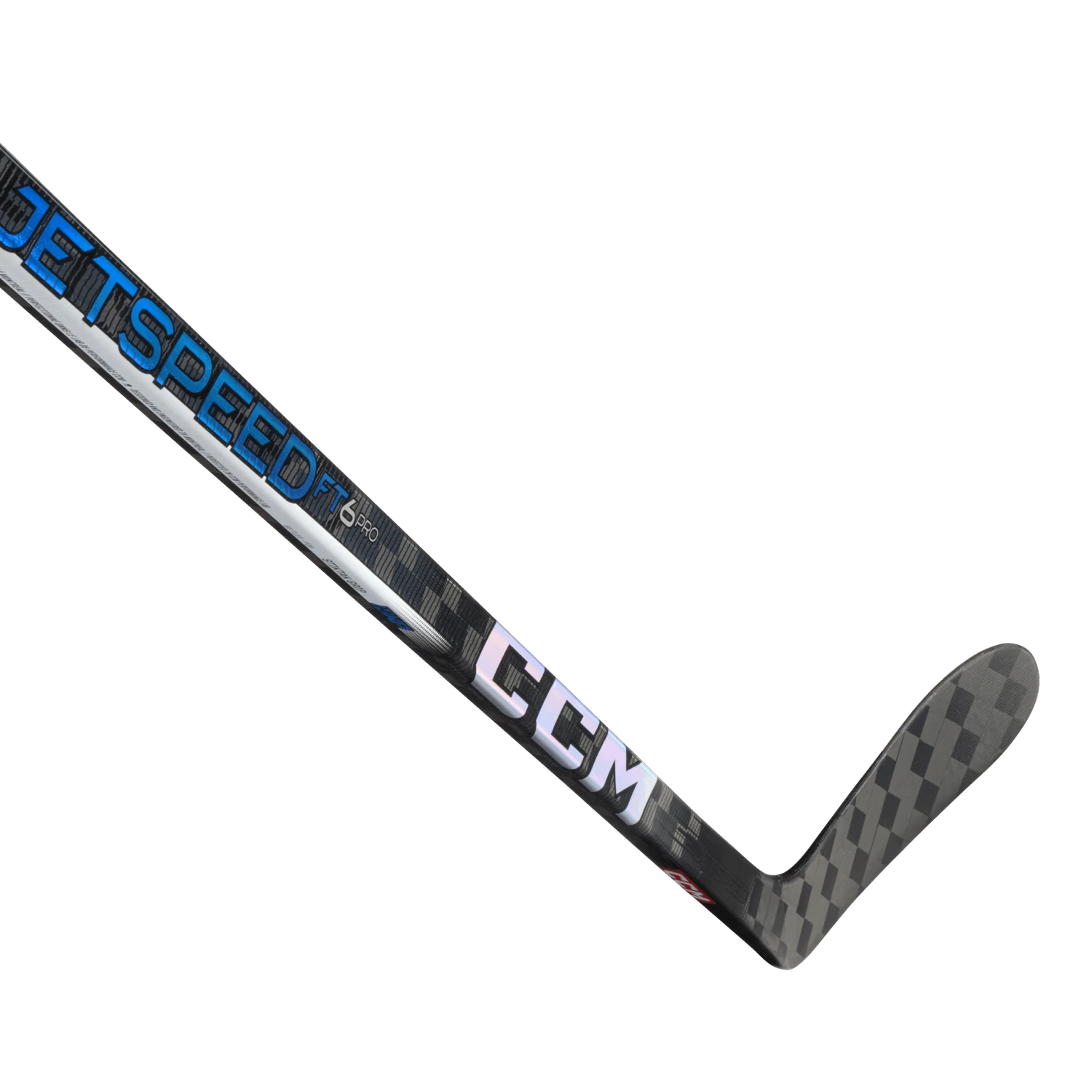 CCM JetSpeed FT6 Pro Senior Hockey Stick (Blue) - Image 3