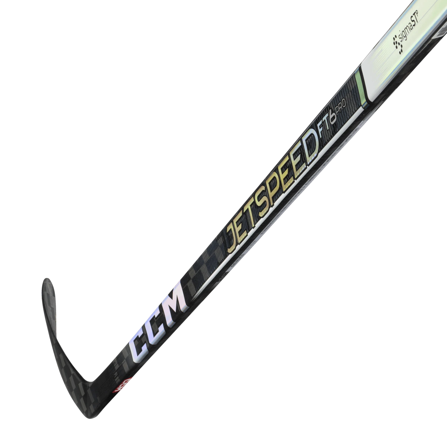 CCM JetSpeed FT6 Pro Intermediate Hockey Stick (Chrome) - Image 4