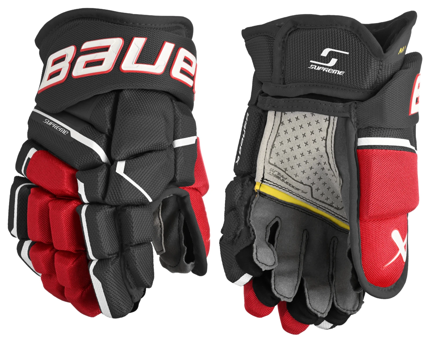 Bauer Supreme Mach Junior Hockey Gloves - Image 4
