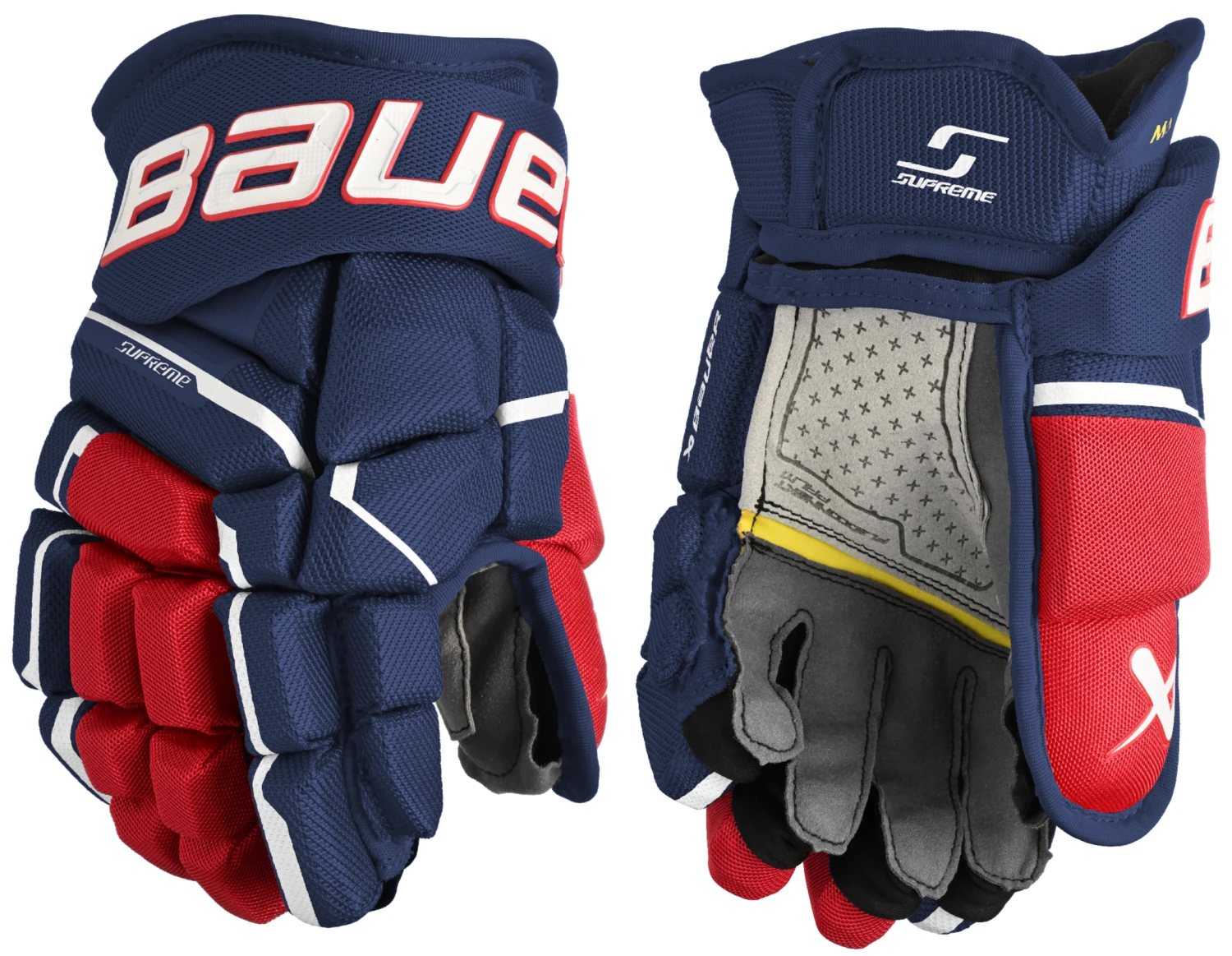 Bauer Supreme Mach Junior Hockey Gloves - Image 6