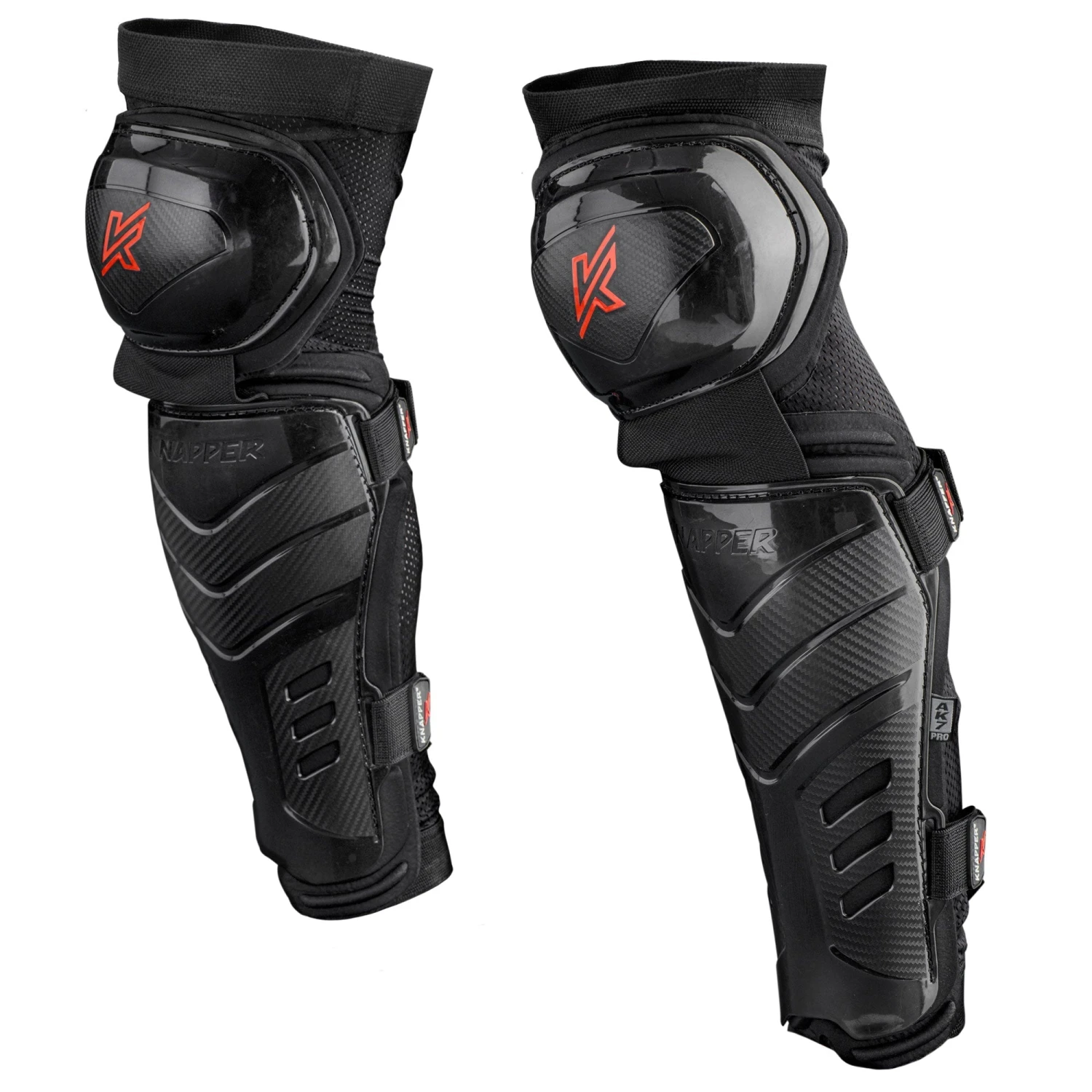 Knapper AK7 Ball Hockey Shin Guards - Image 2