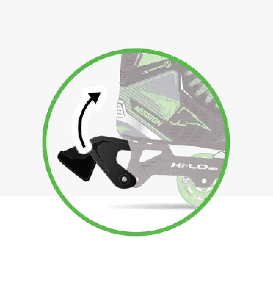 Bauer Mission Lil' Ripper Adjustable Junior Roller Skates - Image 8