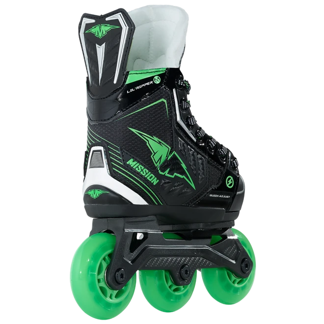 Bauer Mission Lil' Ripper Adjustable Junior Roller Skates - Image 2