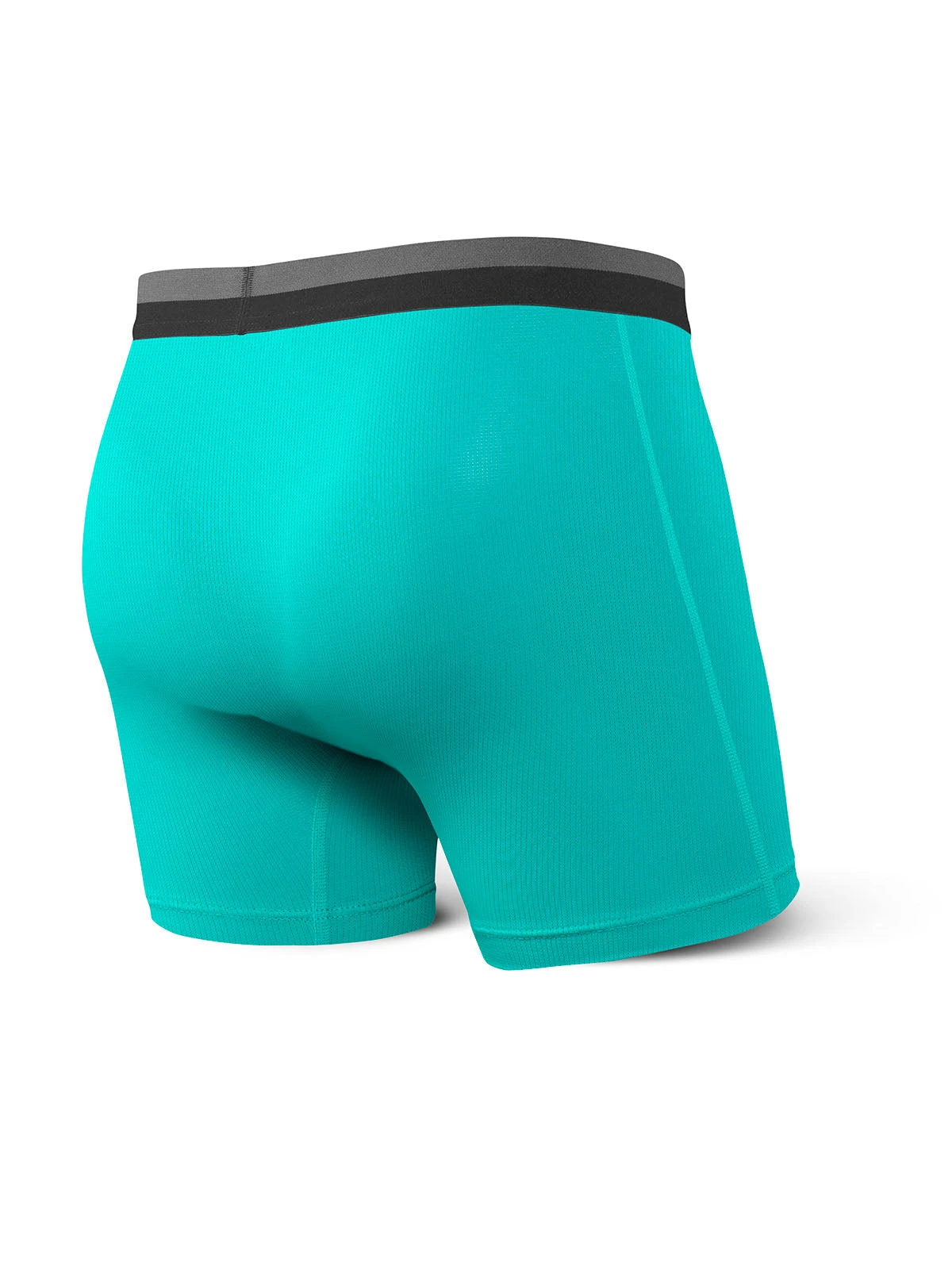 SAXX Sport Mesh Boxer Brief Fly Teal - Image 2