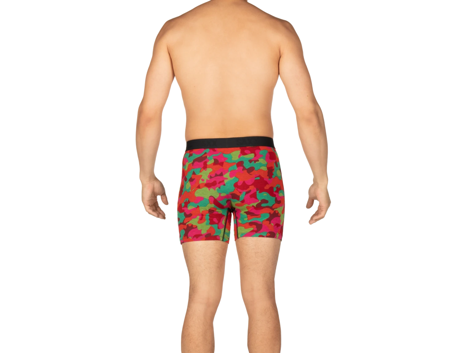 SAXX Ultra Boxer Fly Red Cookie Cutter Camo - Image 4