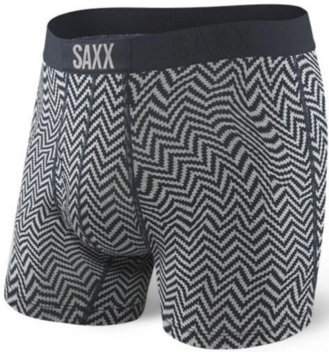 SAXX Ultra Boxer Brief Fly Herringbone Haze