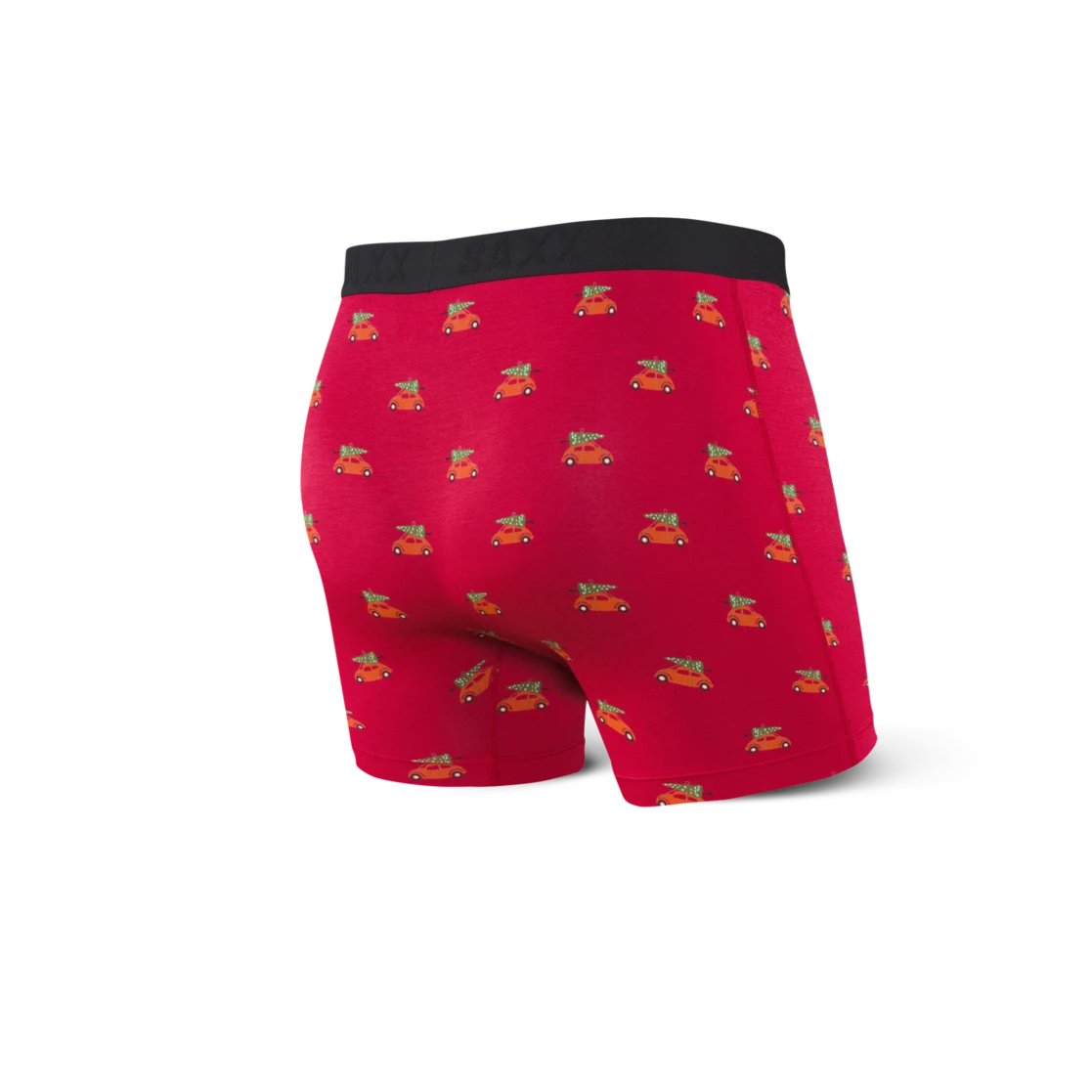 SAXX Ultra Freeagent Boxer Fly Red Holiday Errand - Image 2