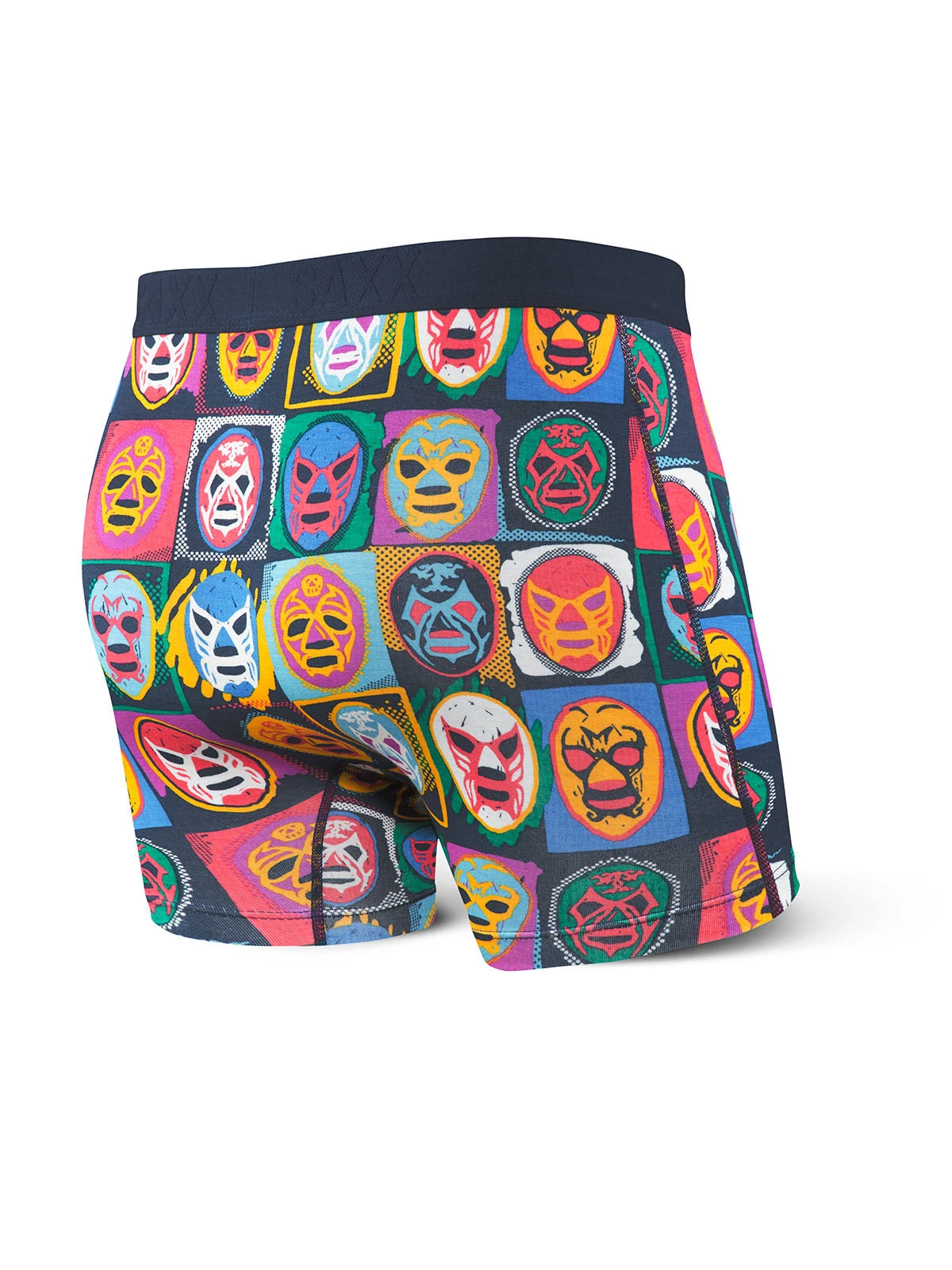SAXX Vibe Boxer Brief Navy Lucha Libre - Image 2