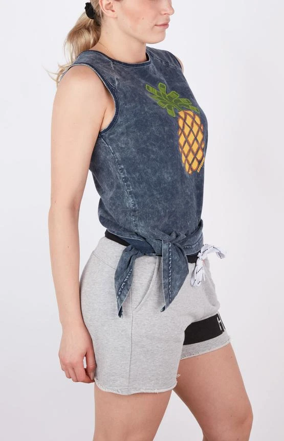 Gongshow My Tie Game Side Tie Tank Women - Image 3