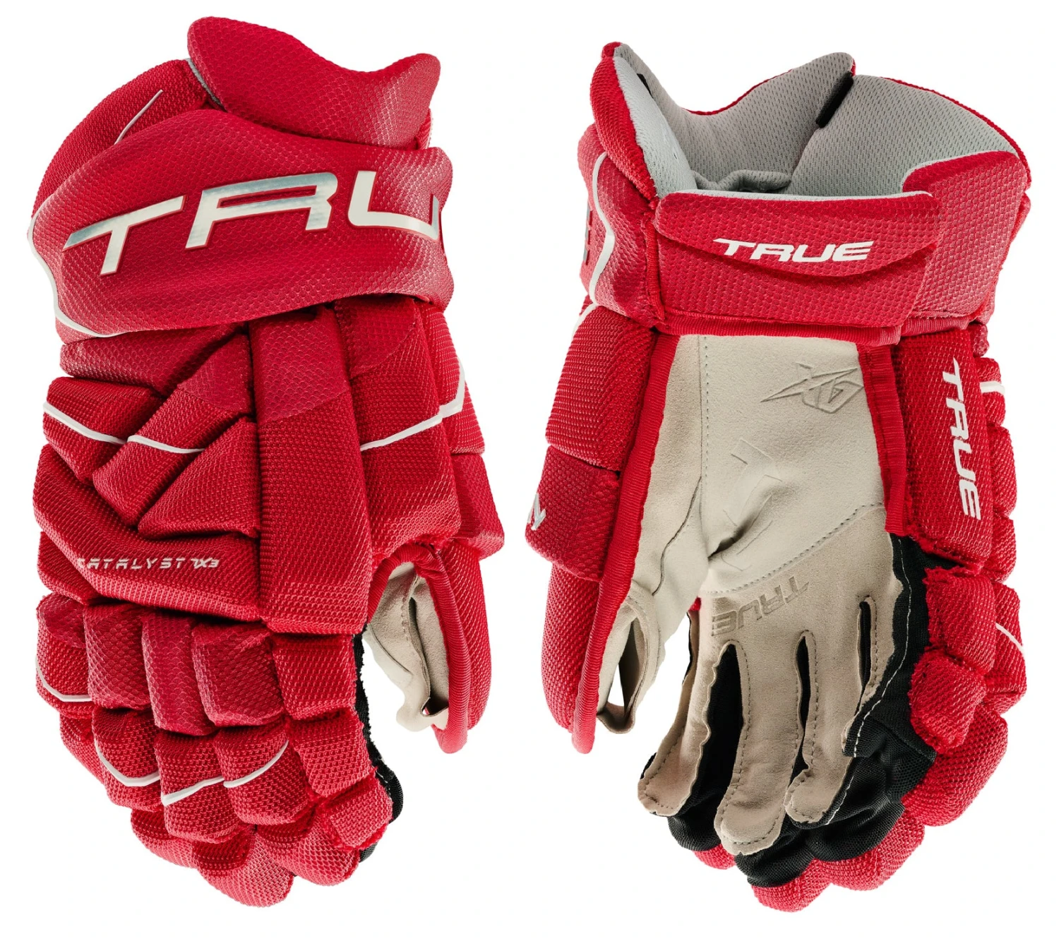 True Hockey True Catalyst 7X3 Junior Hockey Gloves - Image 4