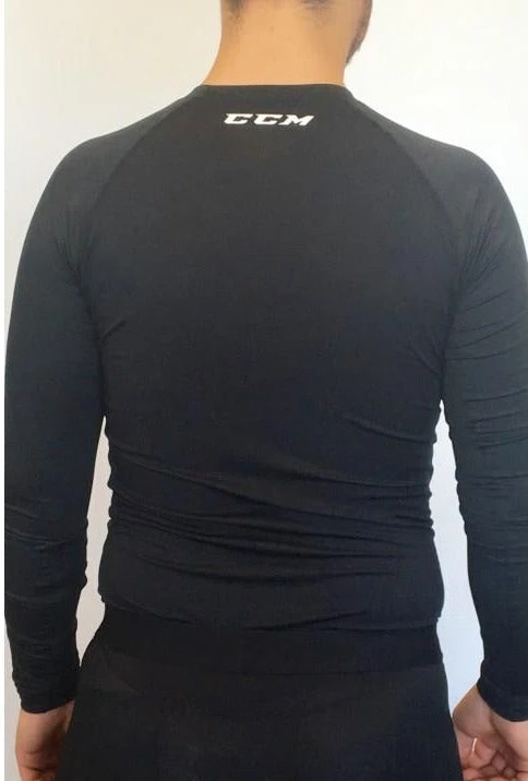 CCM Long-Sleeve Performance Compression Top Mens (HockeySupremacy.com) - Image 2