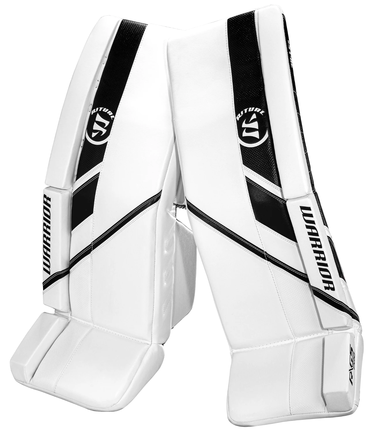 Warrior Ritual G5 Pro Senior Goalie Pads (w/ Knee Pads) - Image 2