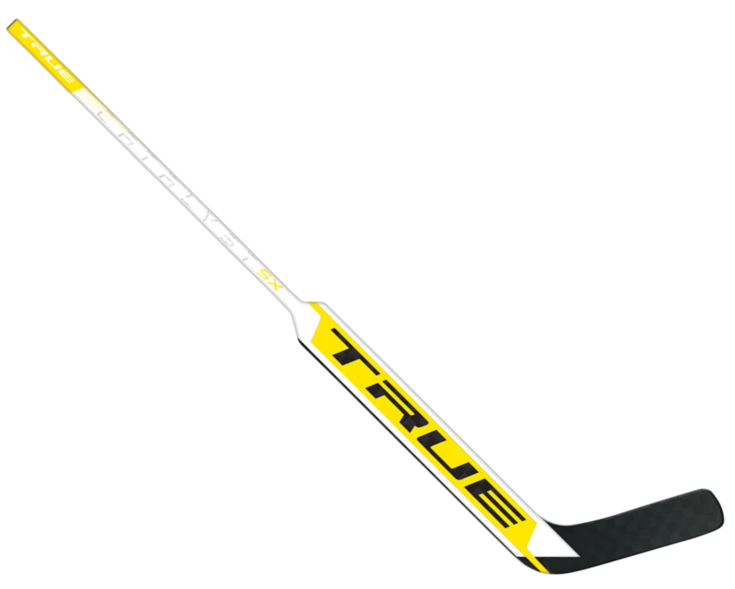 True Hockey True Catalyst 5X Intermediate Goalie Stick (White)