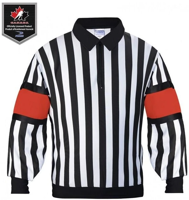 Force Men's Pro Sewn-In Armbands Referee Jersey - Image 2