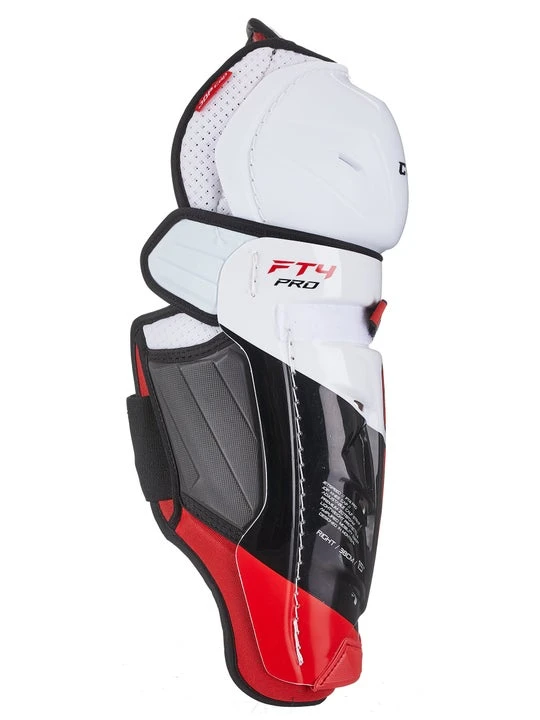 CCM JetSpeed FT4 Pro Junior Shin Guards - Image 2