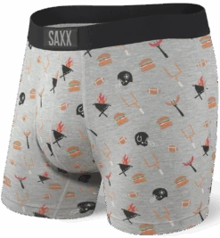 SAXX Vibe Boxer Brief Grey Tailgate
