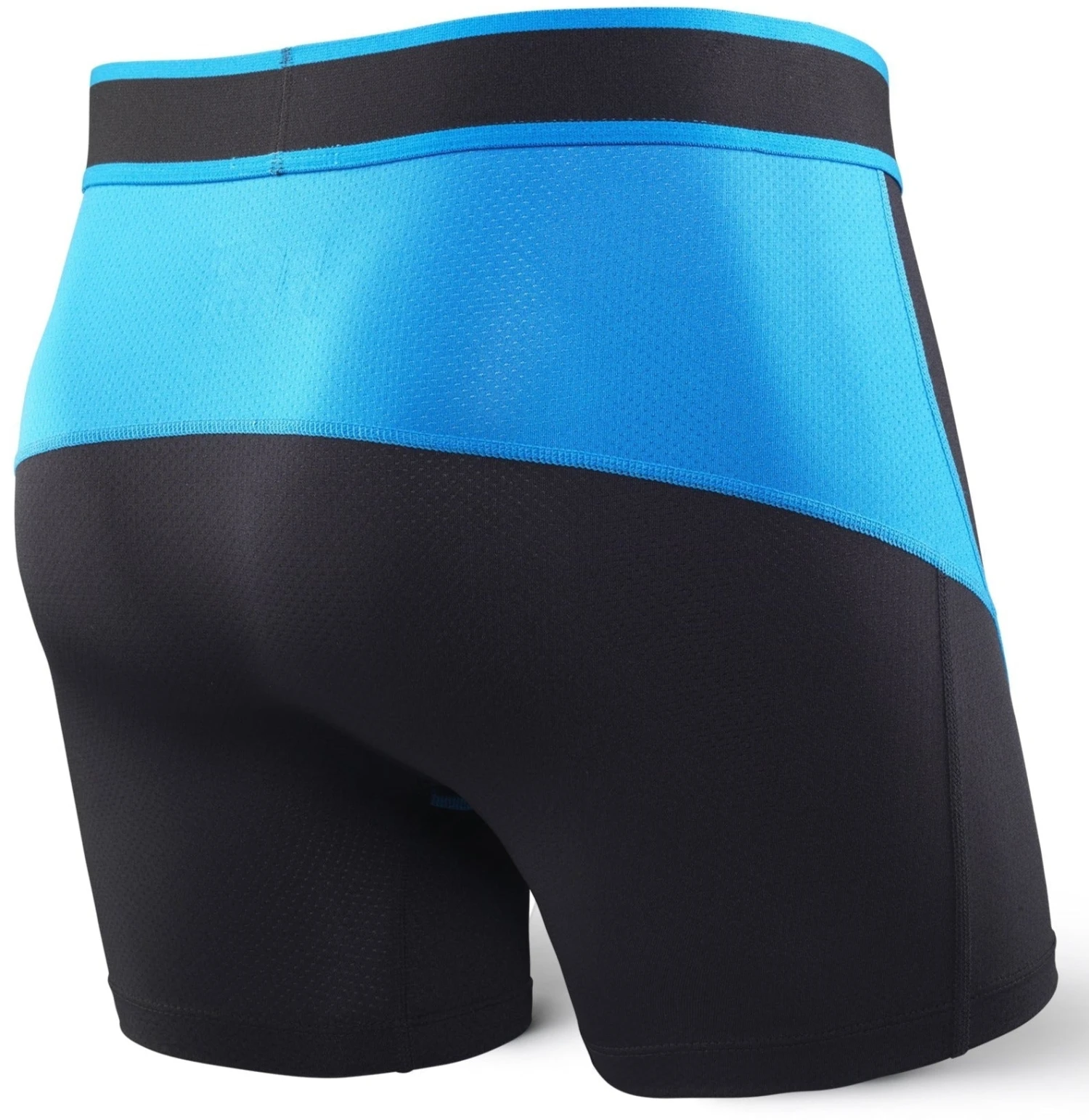 SAXX Kinetic Boxer Black/Electric Blue - Image 2