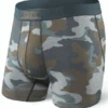 SAXX Vibe Boxer Modern Fit Grey Supersize Camo