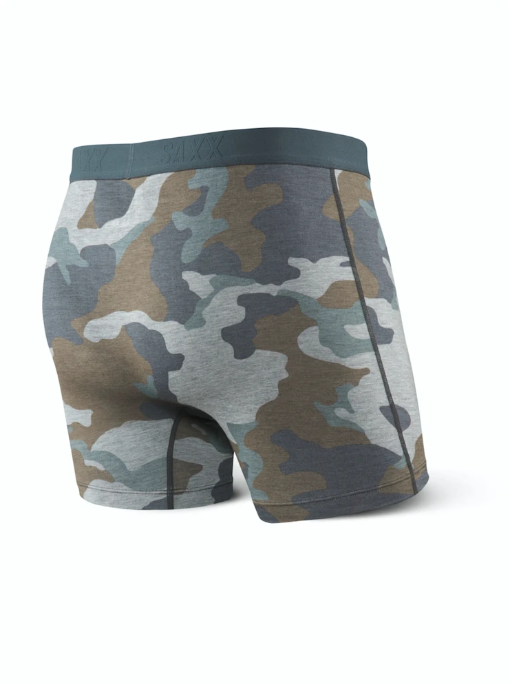 SAXX Vibe Boxer Modern Fit Grey Supersize Camo - Image 2