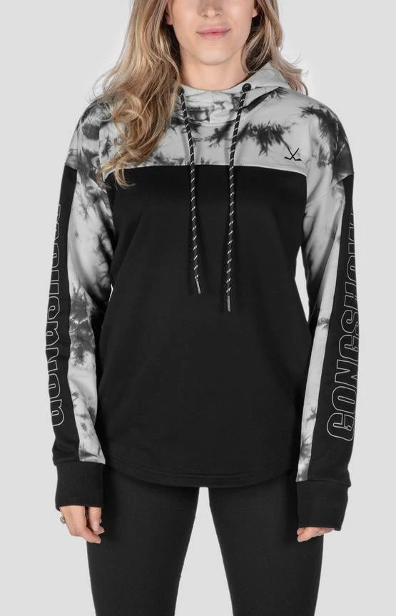 Gongshow Tie It Up Womens Hoodie - Image 3