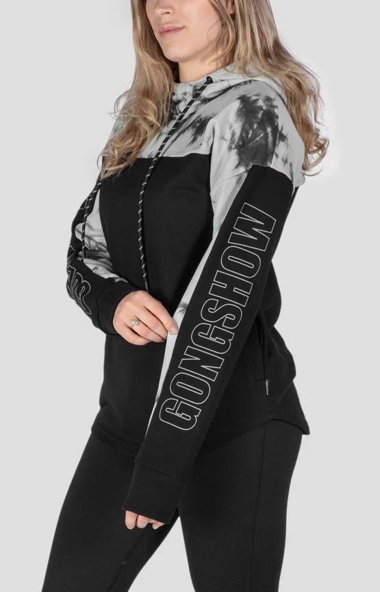 Gongshow Tie It Up Womens Hoodie - Image 4